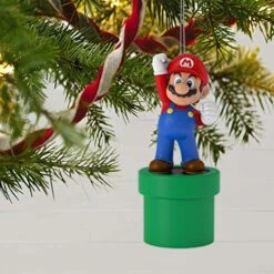 Hallmark Keepsake Christmas 2019 Year Dated Nintendo Super Mario Ornament -National Tree Company Sale Shop 51u5hoKVuML