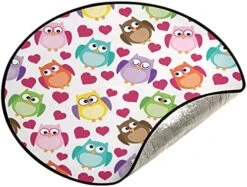 Visesunny Manchester Bee Mosaic Christmas Tree Mat Waterproof Tree Stand Mat Christmas Tree Floor Protector Absorbent Tree Stand Tray Mat For Floor Protection Christmas Holiday Home Supply -National Tree Company Sale Shop 51uYy7wus9L. AC