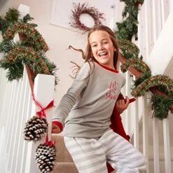 50 Feet Graduation Tinsel Garland Metallic Twist Garland Xmas Tree Decorations School Wedding Birthday New Year Hanging Ornaments Party Supplies 3 Inch (Red, Green And Gold) -National Tree Company Sale Shop 51vYy1Zqu3L