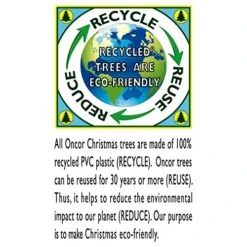 Oncor 4ft Eco-Friendly Mixed Alberta Fir Christmas Tree -National Tree Company Sale Shop 51w8c3pw5mL