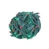 Novelty Lights Red/Green LED Christmas String Lights - UL Listed Indoor/Outdoor Light Set W/ 100 Mini Bulbs For Christmas Tree, Patio, Wedding Decor - (Green Wire, 34' Long) -National Tree Company Sale Shop 51xe8LZbE1L