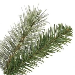Home Heritage Stanley 7 Foot Pencil Pine Artificial Christmas Tree Prelit With 350 White Incandescent Lights, 335 PVC Foliage Tips, Metal Stand, Green -National Tree Company Sale Shop 51yCxDJk6vL