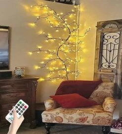 Vines For Home Decor, 7.5Ft Christmas Swags Decorations Indoor Walls Decor Artificial Plants Tree Branches 144 LEDs Lighted Willow Vine Lights For Walls Bedroom Living Room Decor Aesthetic (1PCS) 15 Vines For Home Decor, 7.5Ft Christmas Swags Decorations Indoor Walls Decor Artificial Plants Tree Branches 144 LEDs Lighted Willow Vine Lights For Walls Bedroom Living Room Decor Aesthetic (1PCS) -National Tree Company Sale Shop 51ylQvyES1L. AC