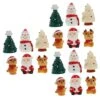 NOLITOY 18 Pcs Christmas Micro Landscape Pendulum Desktop Accessories Home Accents Decor Cake Accessories Christmas Desktop Ornaments Christmas Cake Figurines Christmas Embellishment Resin -National Tree Company Sale Shop 51z4CNoBIWL