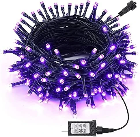 Joomer Purple Halloween Lights 100FT 300 LED Connectable Halloween String Lights With 8 Modes Timer Waterproof Plug-in Purple String Lights For Indoor Outdoor Halloween Decorations 11 Joomer Purple Halloween Lights 100FT 300 LED Connectable Halloween String Lights With 8 Modes Timer Waterproof Plug-in Purple String Lights For Indoor Outdoor Halloween Decorations - Image 9