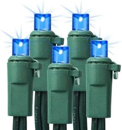 Brizled Purple Halloween Lights, 33ft 100 LED Purple Light 5mm Wide Angle Halloween String Light, 120V UL Certified Connectable Purple Light String For Party Indoor Outdoor Halloween Decor, Black Wire -National Tree Company Sale Shop 51zemU8LYlL. AC