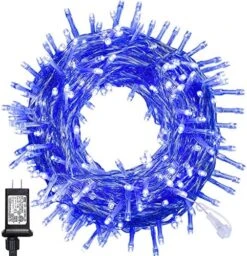 Twinkle Star LED String Lights, Plug In String Lights 8 Modes Waterproof For Indoor Outdoor Christmas Tree Wedding Party Bedroom (***Warm White, 66 Ft) -National Tree Company Sale Shop 616wtcSojML. AC