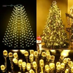 Areker Christmas Tree Lights, 400LED Christmas Tree Lights With Ring 10×6.6FT Ultra-Bright Diamond-Shaped,Warm White Christmas Lights For Christmas Trees 6.5/7/7.5FT With 8 Modes&Timer Waterproof 15 Areker Christmas Tree Lights, 400LED Christmas Tree Lights With Ring 10×6.6FT Ultra-Bright Diamond-Shaped,Warm White Christmas Lights For Christmas Trees 6.5/7/7.5FT With 8 Modes&Timer Waterproof -National Tree Company Sale Shop 61Gyp CSS L. AC