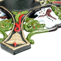 GENERIC Christmas Tree Stand Cast Iron - 24 Lb With 20x20 Inch Size For Up To 14' Tree - Snow Man Deco (CMCTS-0018) -National Tree Company Sale Shop 61JsUnfWMdL