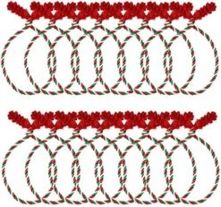 Fengek 16 Pcs Christmas Garland Ties, Multicolor Flexible Twist Ties For Christmas Garlands, Gift Wrapping, Home Decoration, Multicolor -National Tree Company Sale Shop 61MH9rQuIkL. AC