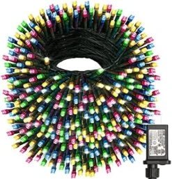 Haili 1000 Led Christmas Lights, Plug In 8 Lighting Modes Waterproof, Outdoor Christmas Lights For Tree Yard Party Indoor Outside Decorations (393FT, Warm White) -National Tree Company Sale Shop 61NvjQr7yL. AC