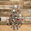 Rustic Stainless Steel Christmas Table Decorations Made Of Real Horseshoes - Hang Ornaments And Great For Festive Holidays - Upward