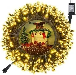 Toodour Halloween Orange Lights, 131ft 350 LED Plug In Halloween String Lights With 8 Modes And Timer, Connectable Outdoor Halloween Lights For Home, Party, Halloween Decor -National Tree Company Sale Shop 61RUo5ErsgL. AC