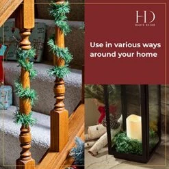 Haute Decor GarlandTies™, 20 Pack 18 Inches (Noble Fir) - Strong Greenery Twist Ties For Hanging Garland, Lights, Decorations -National Tree Company Sale Shop 61RilWvmVaL