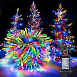 LED Christmas Lights Indoor Outdoor, 76 Feet 200 LED 8 Modes Fairy String Lights With Timer, Connectable, Christmas Twinkle Lights For Garden, Yard, Party, Holiday, Xmas Tree Decorations (White) -National Tree Company Sale Shop 61W5Vnl000L. AC