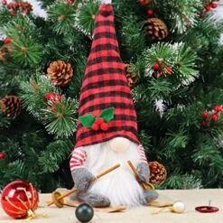 Christmas Tree Topper, Gnome Christmas Decoration, Star Tree Topper, Gnome Christmas Tree Topper, Hand Made Christmas Tree Decoration -National Tree Company Sale Shop 61aLLAeuPrL