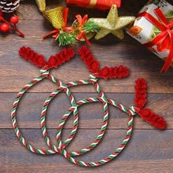 Fengek 16 Pcs Christmas Garland Ties, Multicolor Flexible Twist Ties For Christmas Garlands, Gift Wrapping, Home Decoration, Multicolor -National Tree Company Sale Shop 61c3syBo4nL