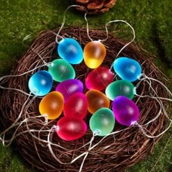 Easter Lights Egg Decorative Fairy String Lights 30 LEDs 10 Ft Battery Operated For Home Bedroom Birthday Classroom Wall Decor -National Tree Company Sale Shop 61gTEULDrBL. AC