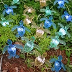 Beach Ocean Themed String Of Sea Turtle Fairy Lights Decor 10ft 30 Tortoises USB Or Battery Operated With Remote Control For Turtle Lover Bedroom Summer Nautical Tree Decoration -National Tree Company Sale Shop 61hIMIWF5FL