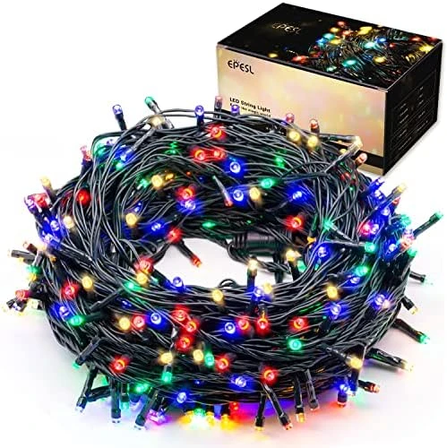 Halloween Outdoor String Lights Decorations - 25m/82ft 220 LEDs 8 Modes Function End-to-End Extendable Plug In Waterproof Fairy Lights For Christmas/Thanksgiving Day/Wedding/Patio/Home/Indoor - Orange 8 Halloween Outdoor String Lights Decorations - 25m/82ft 220 LEDs 8 Modes Function End-to-End Extendable Plug In Waterproof Fairy Lights For Christmas/Thanksgiving Day/Wedding/Patio/Home/Indoor - Orange - Image 6
