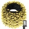 Haili 1000 Led Christmas Lights, Plug In 8 Lighting Modes Waterproof, Outdoor Christmas Lights For Tree Yard Party Indoor Outside Decorations (393FT, Warm White) -National Tree Company Sale Shop 61rVnqj4lAL