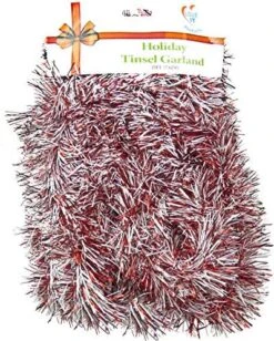 Love It Products Tinsel Garland 25 Ft, Perfect For Christmas, New Year's Eve Celebration, Wedding, Birthdays, Festivities, Special Events, Decorative Accents-1 White, 25 Ft. Long -National Tree Company Sale Shop 61sQB5XgLL. AC