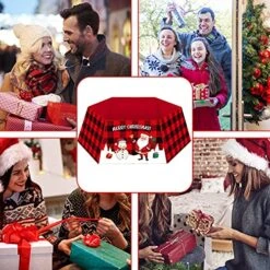 Christmas Tree Collar, Hexagon Xmas Tree Ring Buffalo Plaid Christmas Tree Skirt Durable Christmas Tree Fence Base Stand For Christmas Tree Holiday Home Decor -National Tree Company Sale Shop 61u1MKrgzxL