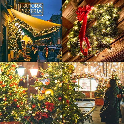 Hopolon Clear Christmas Lights Set 2PACK 50Count 13Feet Incandescent Bulb Mini String Lights For Indoor Christmas Tree Garland Birthday Wedding Festival Decor, Warm White 6 Hopolon Clear Christmas Lights Set 2PACK 50Count 13Feet Incandescent Bulb Mini String Lights For Indoor Christmas Tree Garland Birthday Wedding Festival Decor, Warm White - Image 4