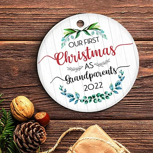 Christmas Tree Decorations Ornaments, Grandma, Nana Gifts For New Grandma, Gifts For First Time Grandma, Grandparent, Pregnancy Announcements Ornaments, Grandparents Ceramic Ornaments 7 Christmas Tree Decorations Ornaments, Grandma, Nana Gifts For New Grandma, Gifts For First Time Grandma, Grandparent, Pregnancy Announcements Ornaments, Grandparents Ceramic Ornaments - Image 5
